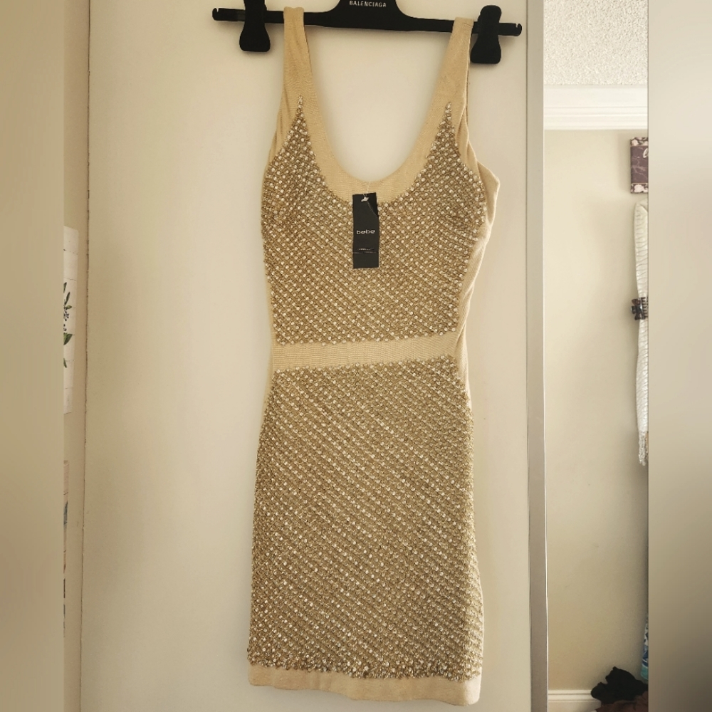 Brand New Bebe cocktail dress ✨️( with tag)